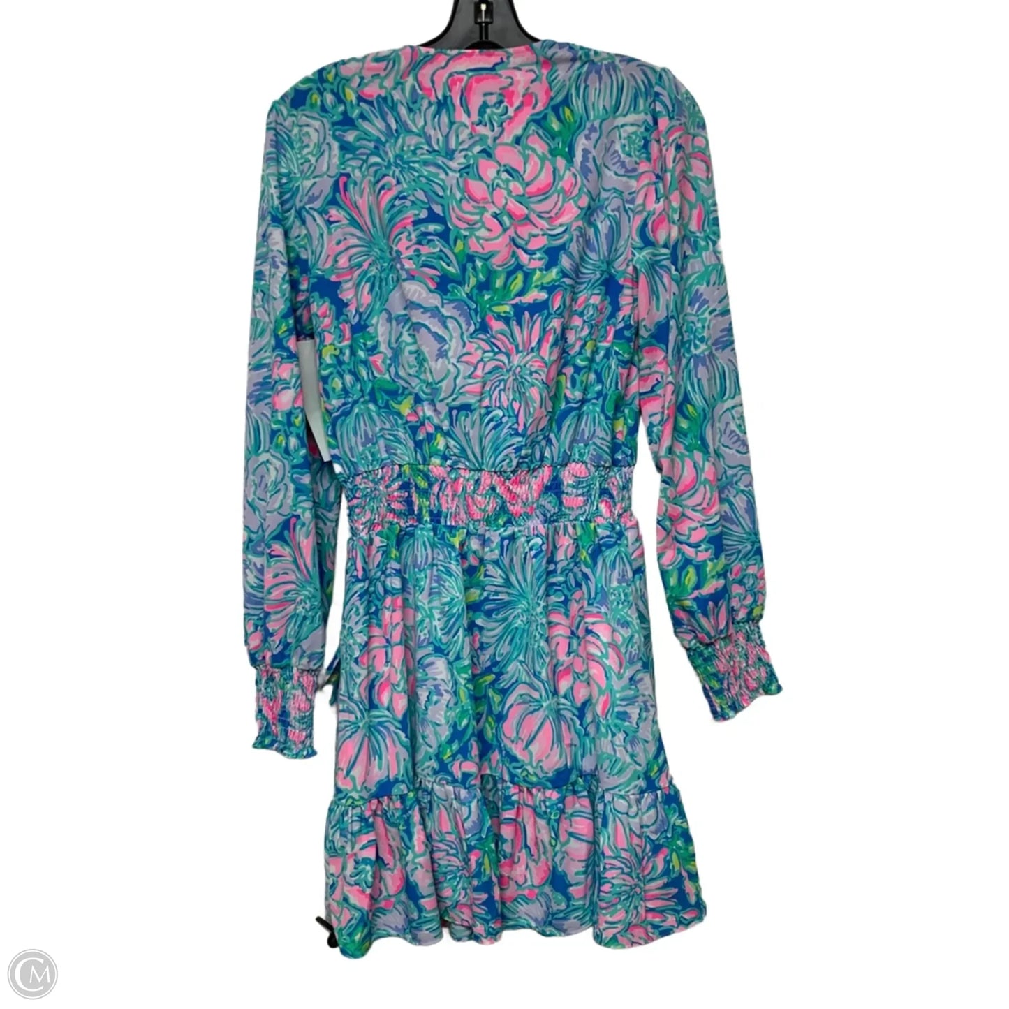 Dress Designer By Lilly Pulitzer In Blue & Pink, Size: S