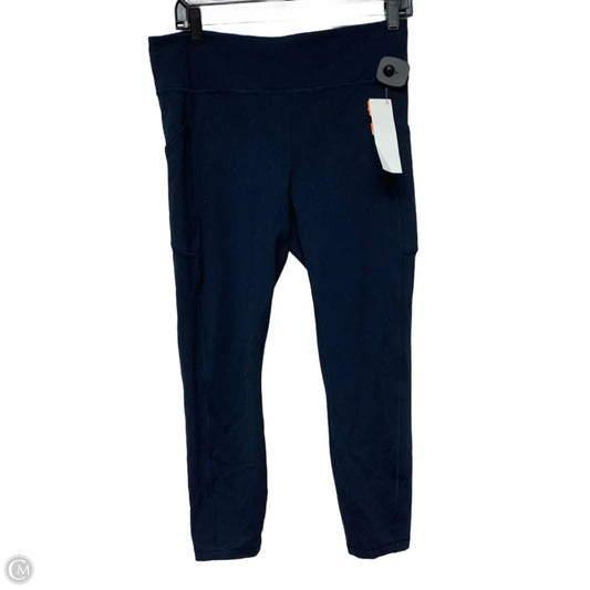 Athletic Leggings By Lululemon In Navy, Size: L