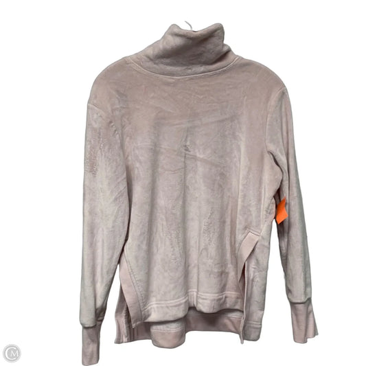 Sweatshirt Collar By Te Verde In Pink, Size: S