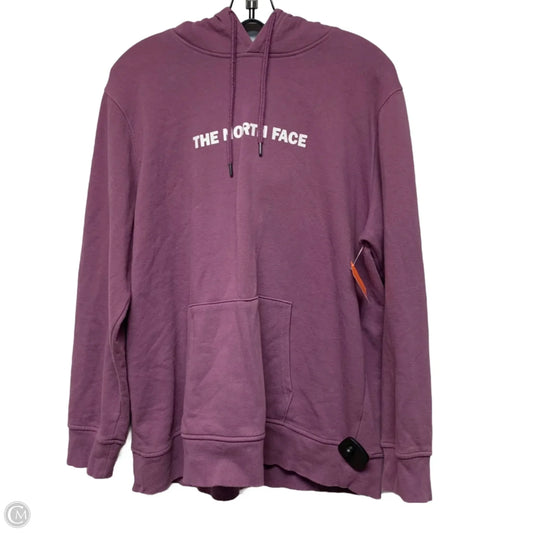 Sweatshirt Hoodie By The North Face In Purple, Size: Xl