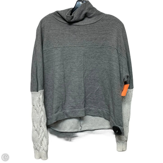 Sweatshirt Crewneck By Postmark In Grey, Size: S