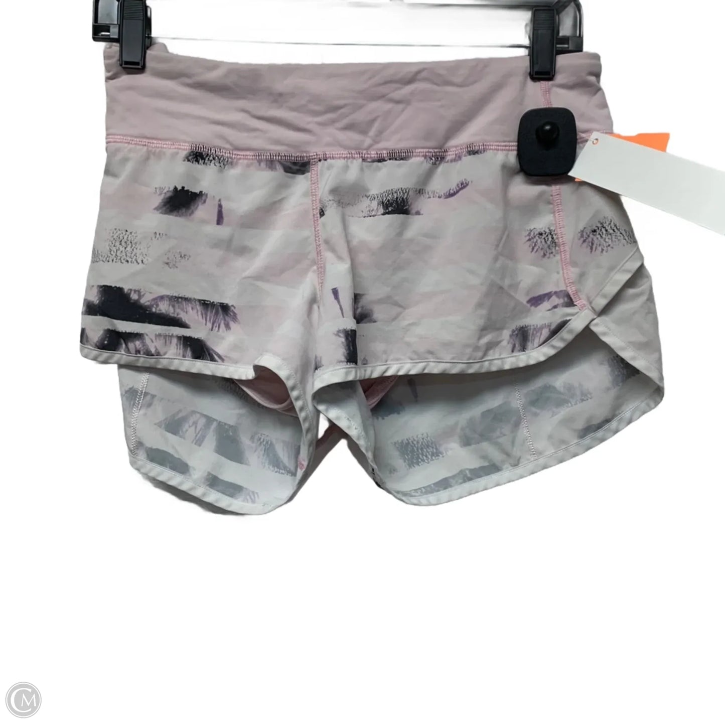 Athletic Shorts By Lululemon In Pink, Size: M