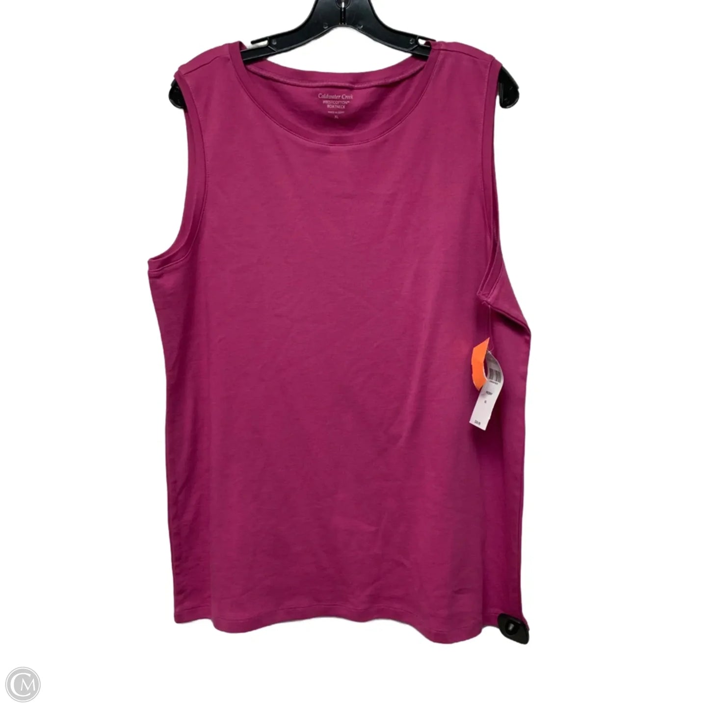 Top Sleeveless By Coldwater Creek In Pink, Size: Xl