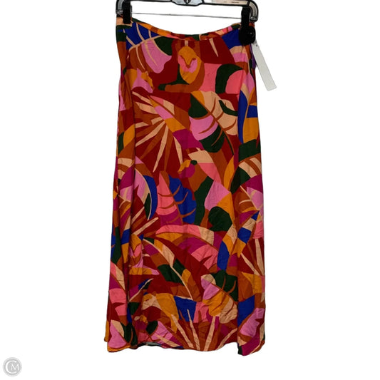 Skirt Designer By Farm Rio In Tropical Print, Size: S