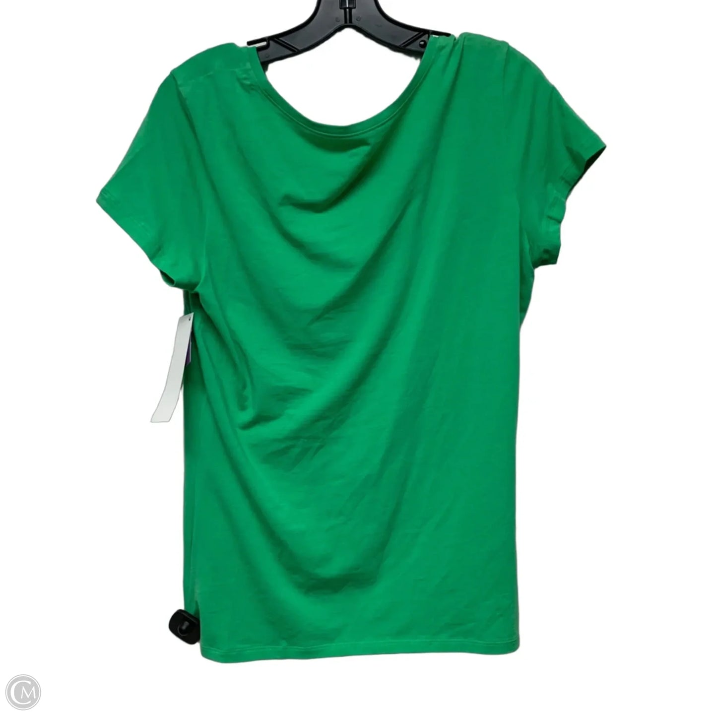Top Short Sleeve Designer By Lilly Pulitzer In Green, Size: L