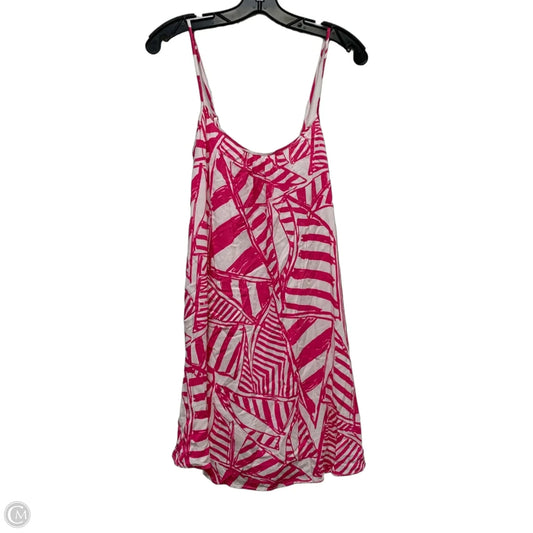 Dress Designer By Lilly Pulitzer In Pink & White, Size: Xxs