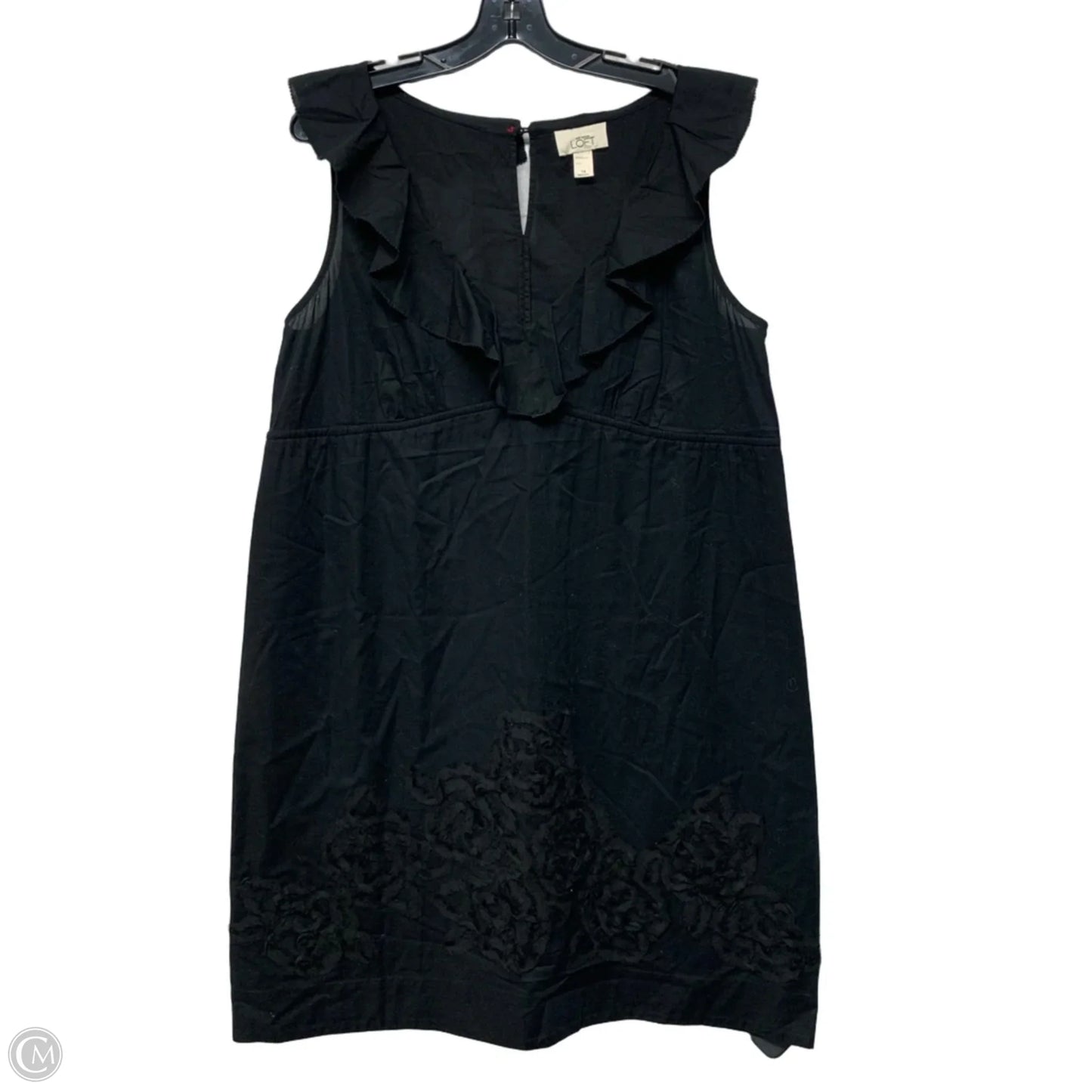 Dress Casual Short By Loft In Black, Size: L