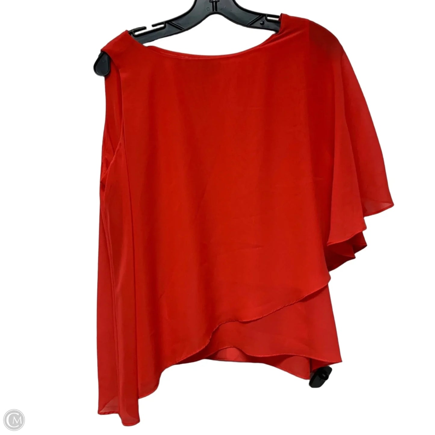 Top Short Sleeve By Outback Red In Red, Size: L