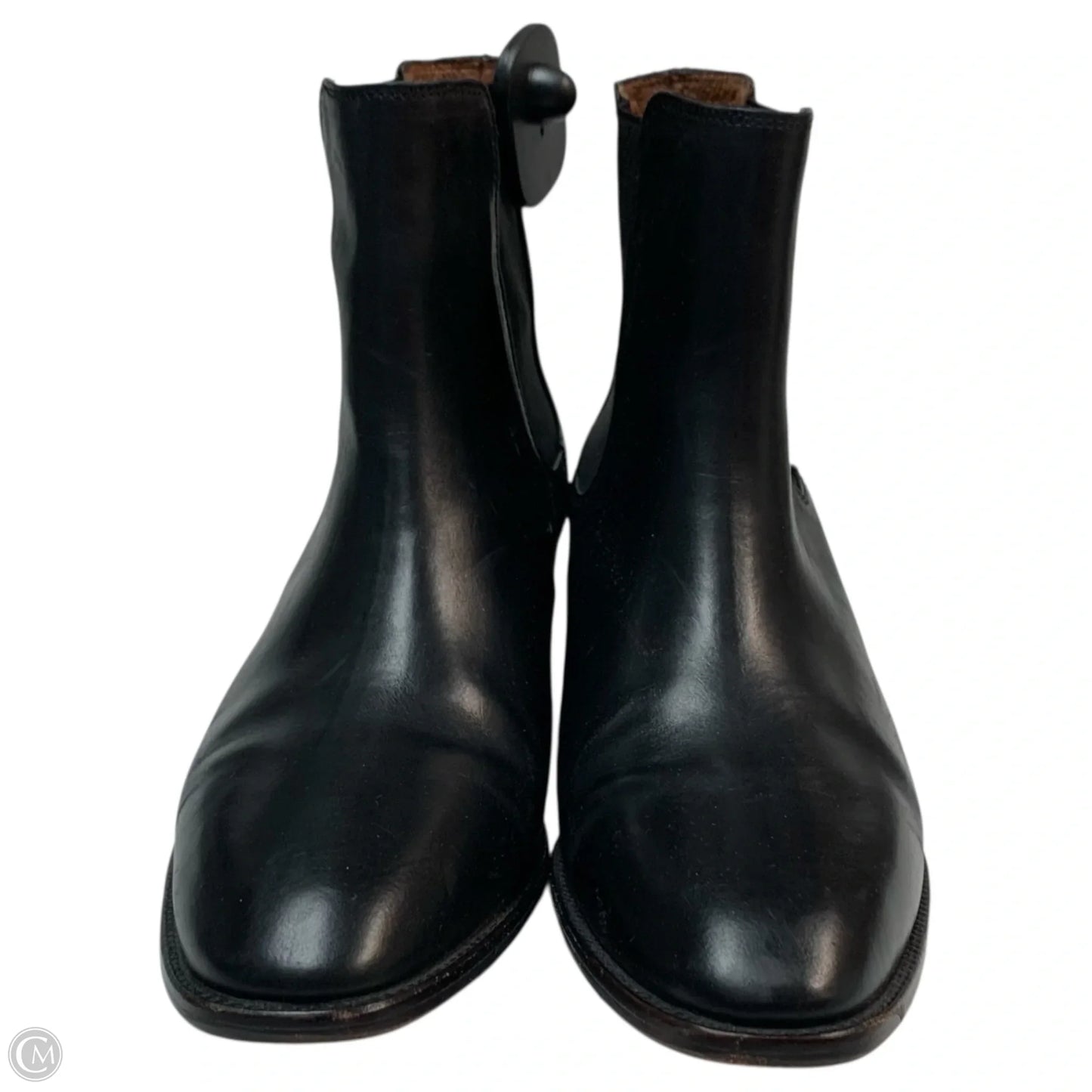Boots Designer By Frye In Black, Size: 9
