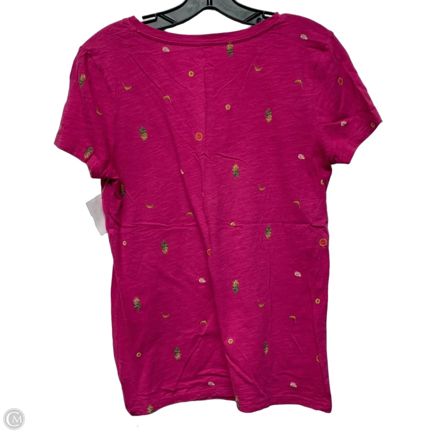 Top Short Sleeve By A New Day In Pink, Size: M