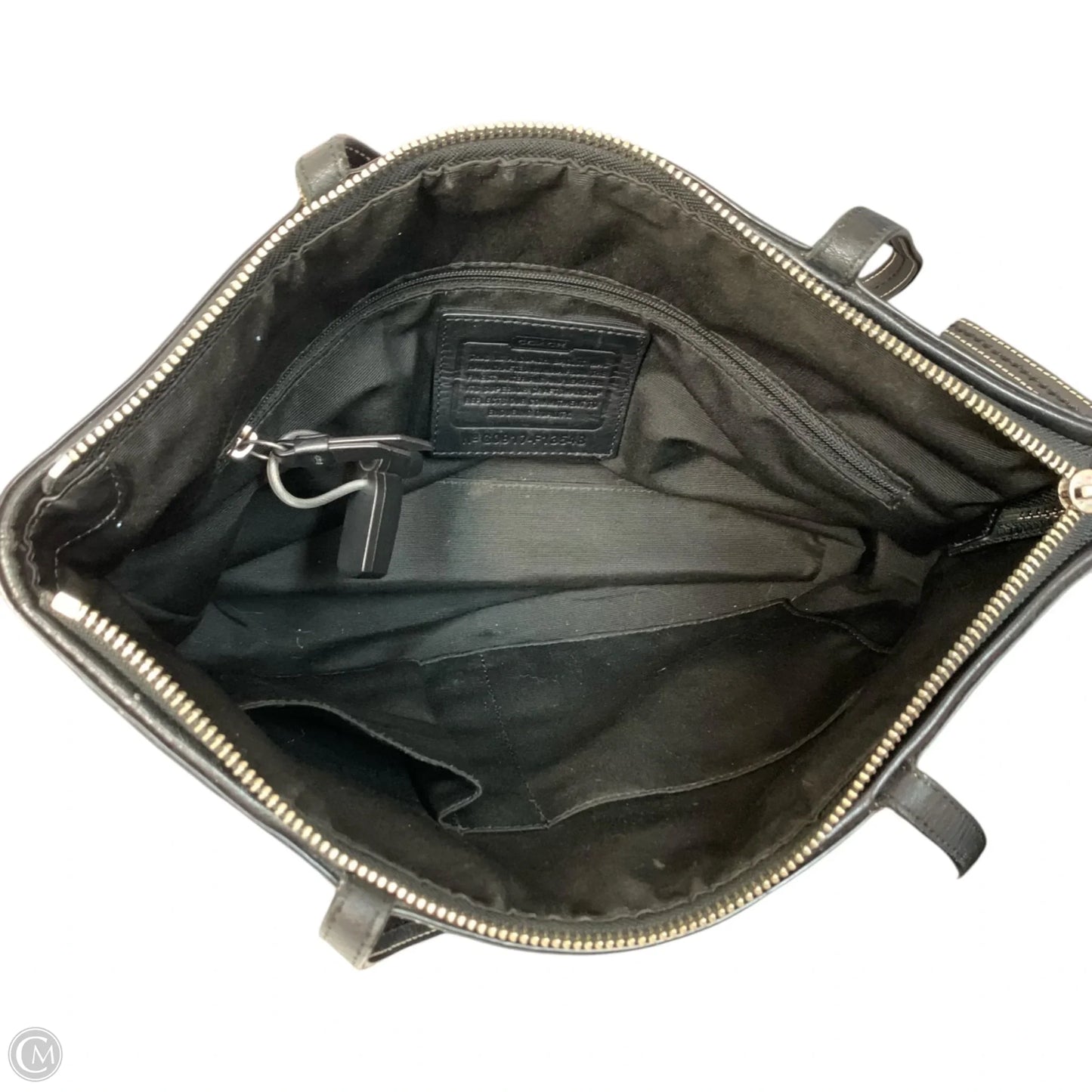 Tote Designer By Coach, Size: Small