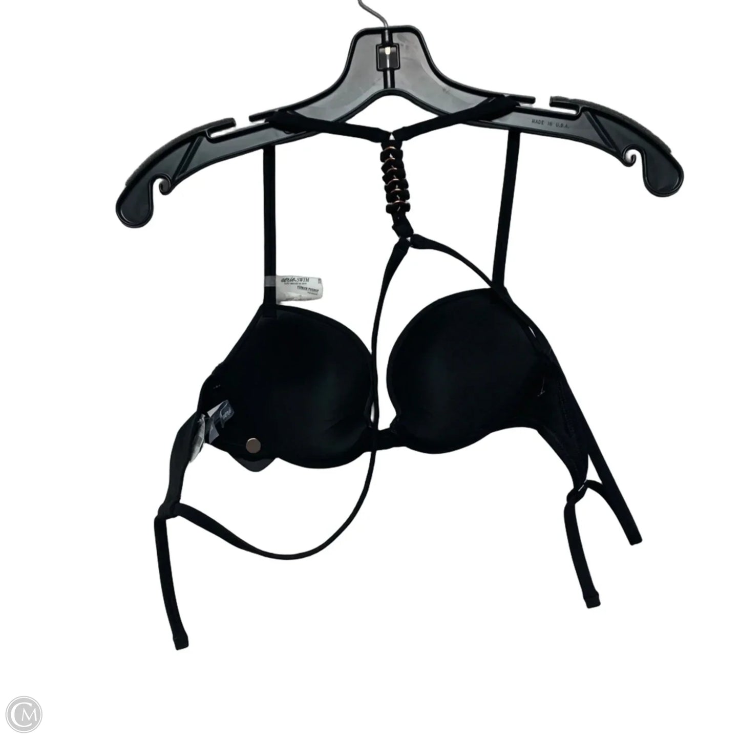 Swimsuit Top By Aerie In Black, Size: Xs