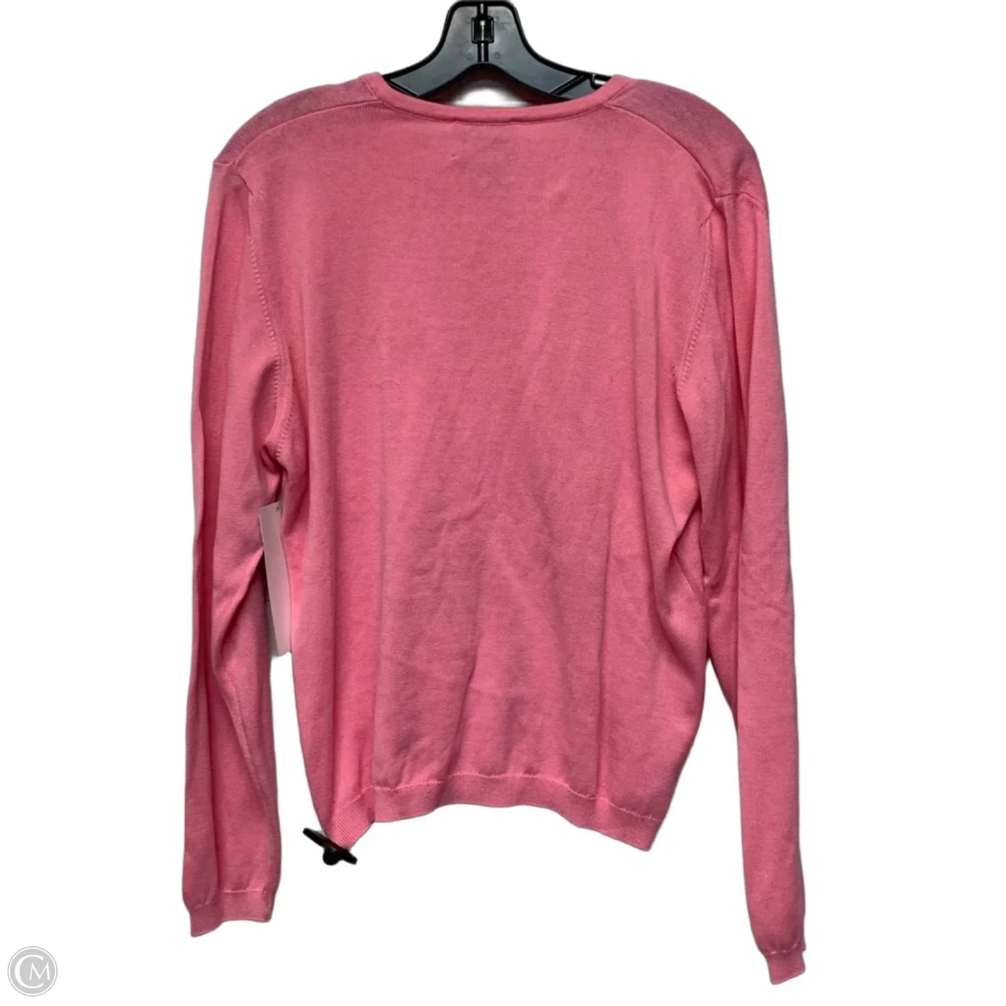 Cardigan Designer By Lilly Pulitzer In Pink, Size: L