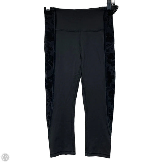 Athletic Leggings Capris By Lululemon In Black, Size: S