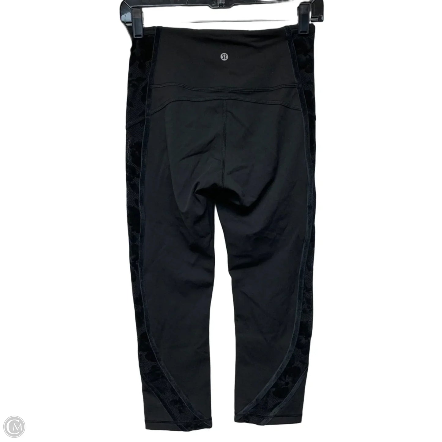 Athletic Leggings Capris By Lululemon In Black, Size: S
