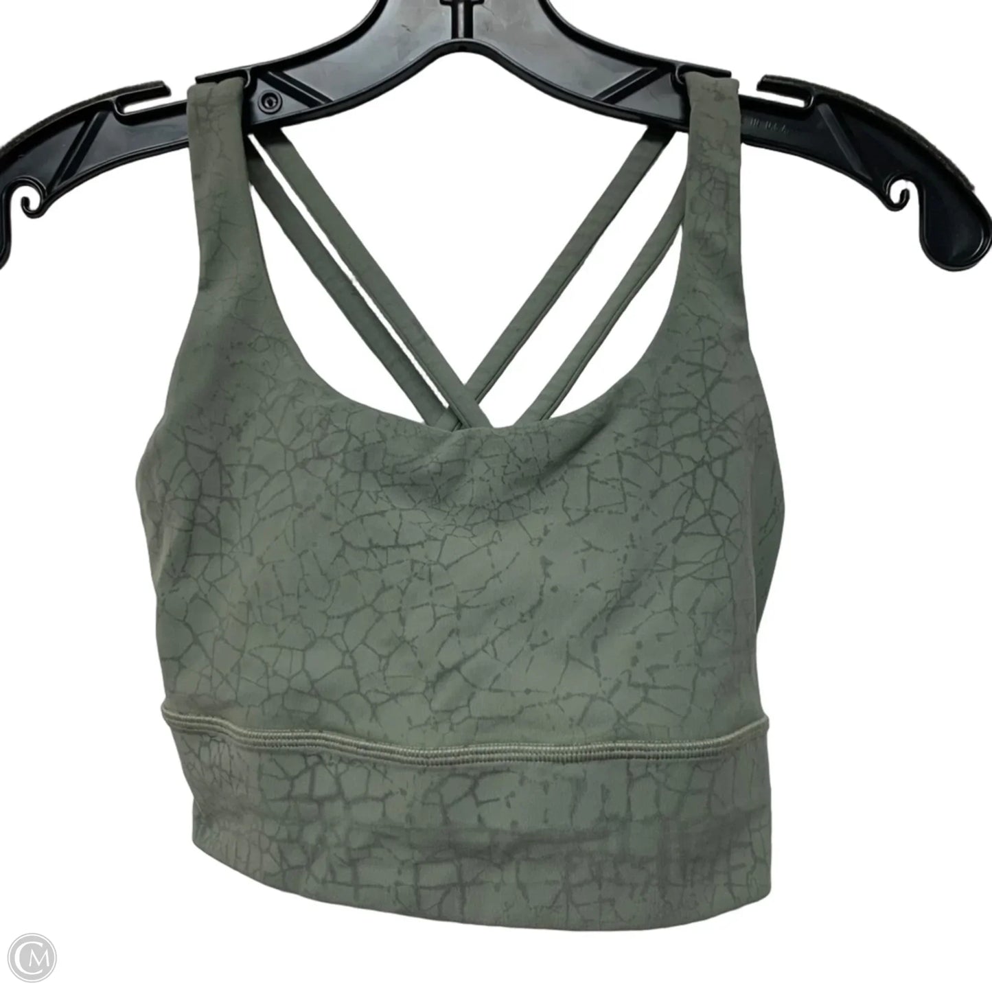 Athletic Bra By Lululemon In Green, Size: S