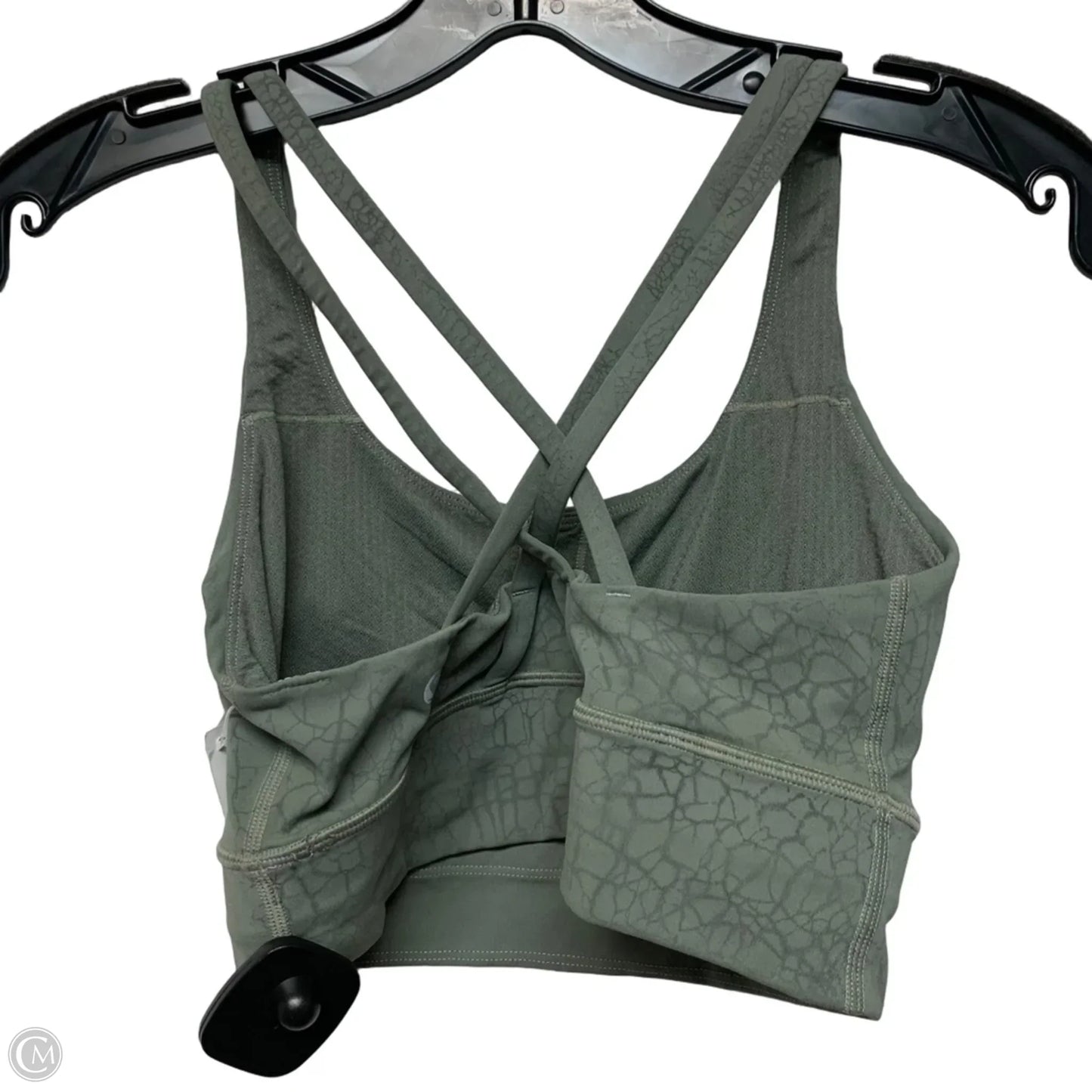 Athletic Bra By Lululemon In Green, Size: S