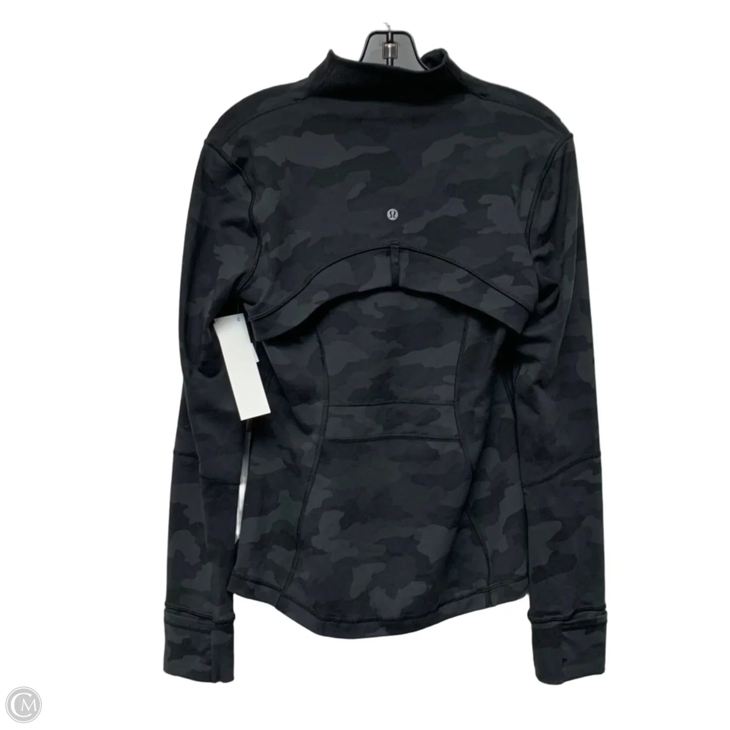 Athletic Jacket By Lululemon In Camouflage Print, Size: M