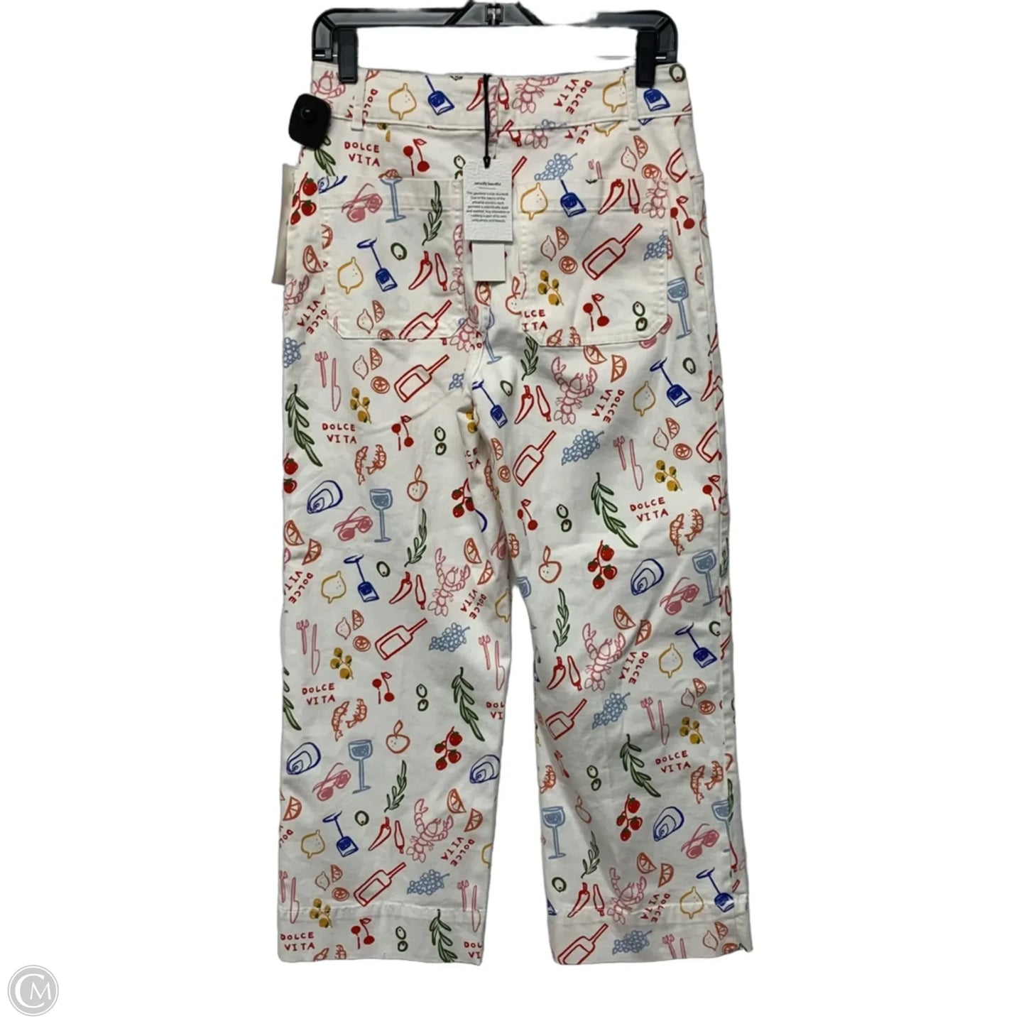 Pants Wide Leg By Bagatelle In White, Size: 6
