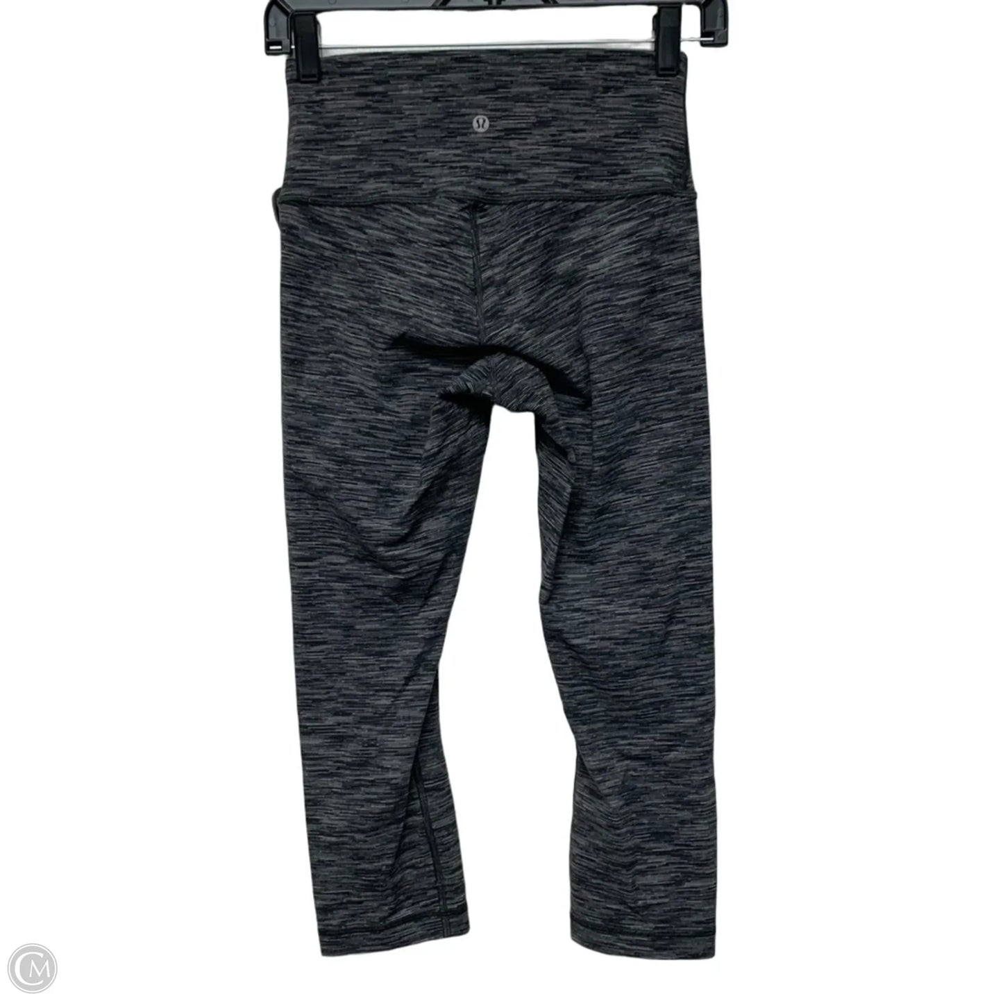 Athletic Leggings Capris By Lululemon In Grey, Size: S