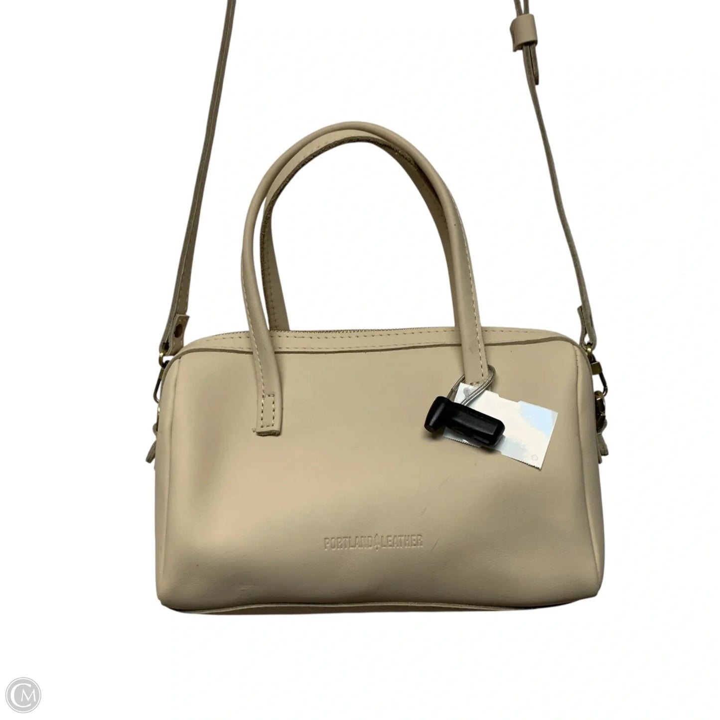 Handbag Leather By Portland Leather, Size: Medium