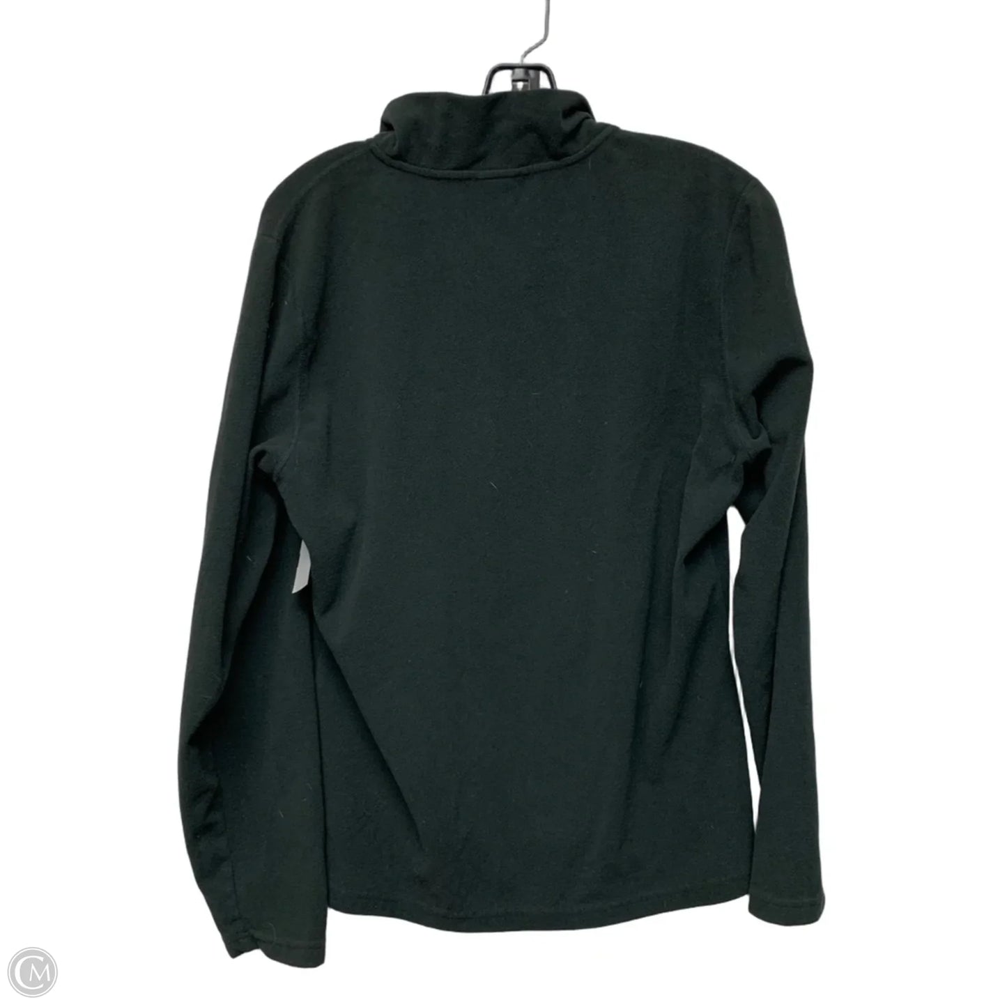 Athletic Top Long Sleeve Collar By The North Face In Black, Size: Xl