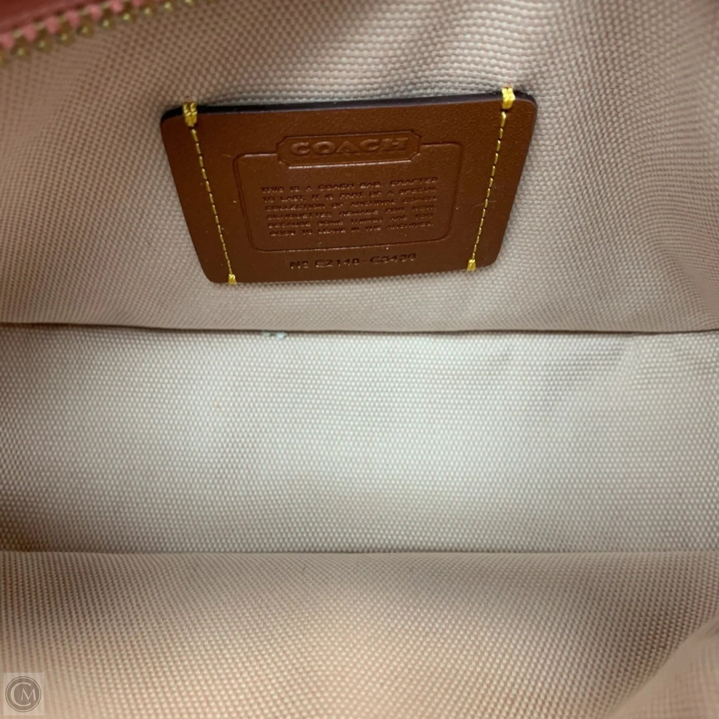 Crossbody Designer By Coach, Size: Small