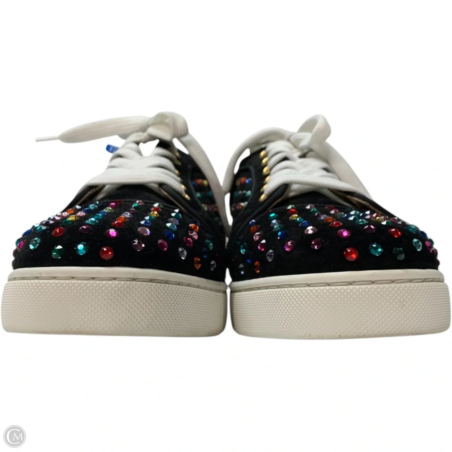 Shoes Luxury Designer By Christian Louboutin In Black, Size: 11