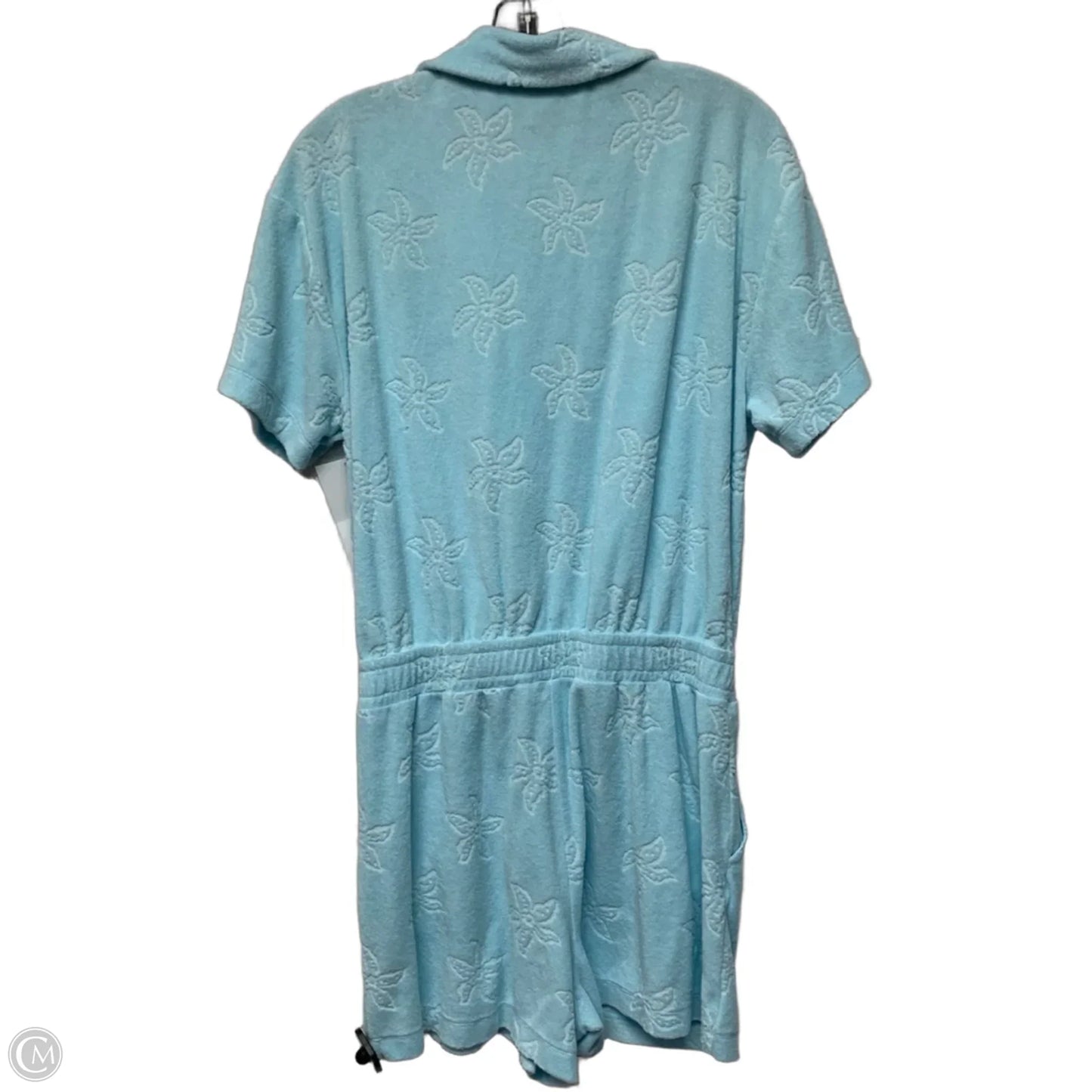 Romper Designer By Lilly Pulitzer In Blue, Size: M