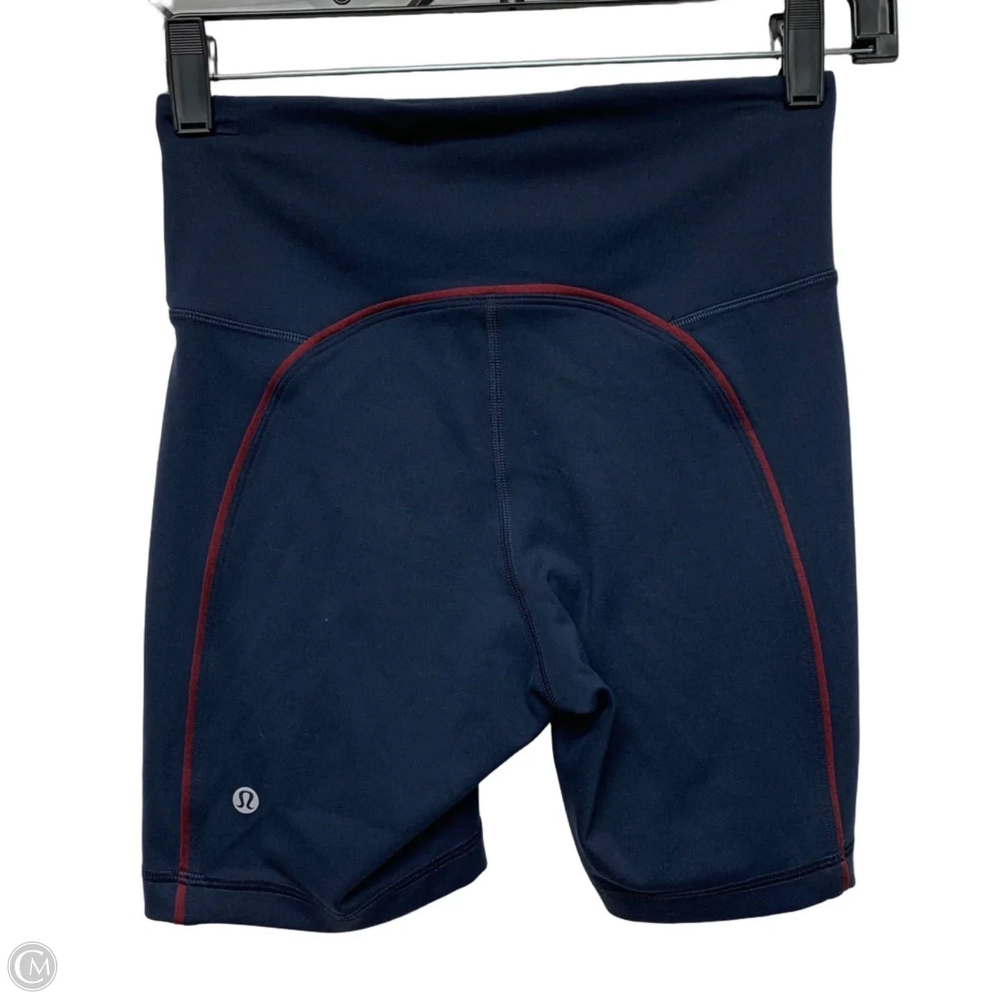 Athletic Shorts By Lululemon In Navy, Size: S
