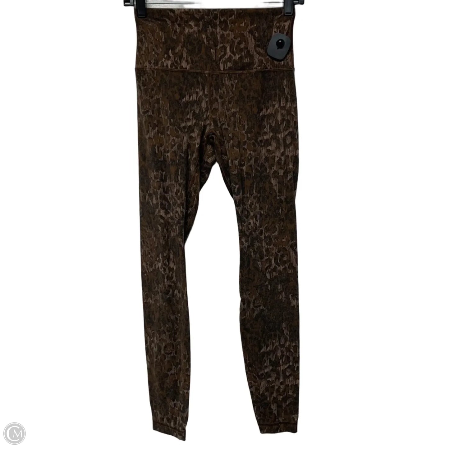 Athletic Leggings By Lululemon In Brown, Size: S