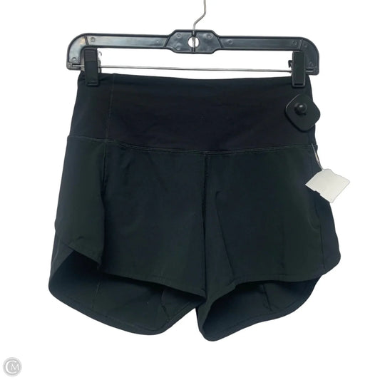 Athletic Shorts By Lululemon In Black, Size: Xs