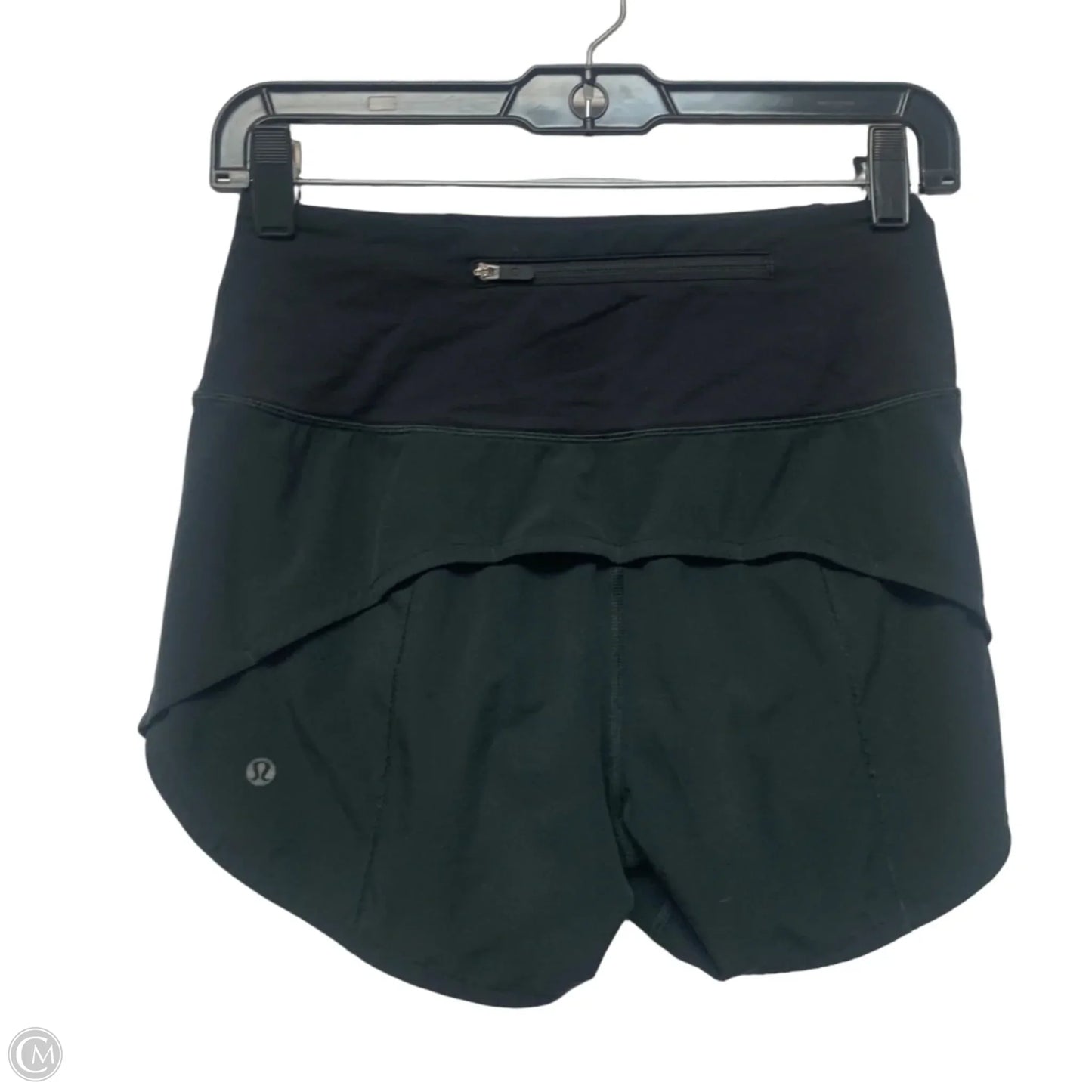 Athletic Shorts By Lululemon In Black, Size: Xs
