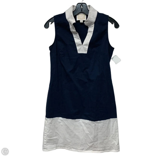 Dress Casual Short By Sail To Sable In Blue & White, Size: S