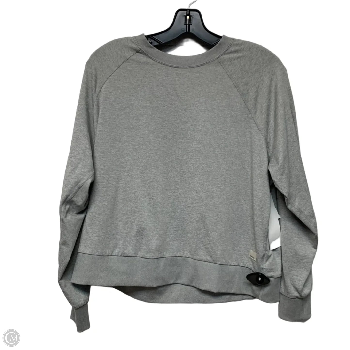 Athletic Sweatshirt Crewneck By Vuori In Grey, Size: S