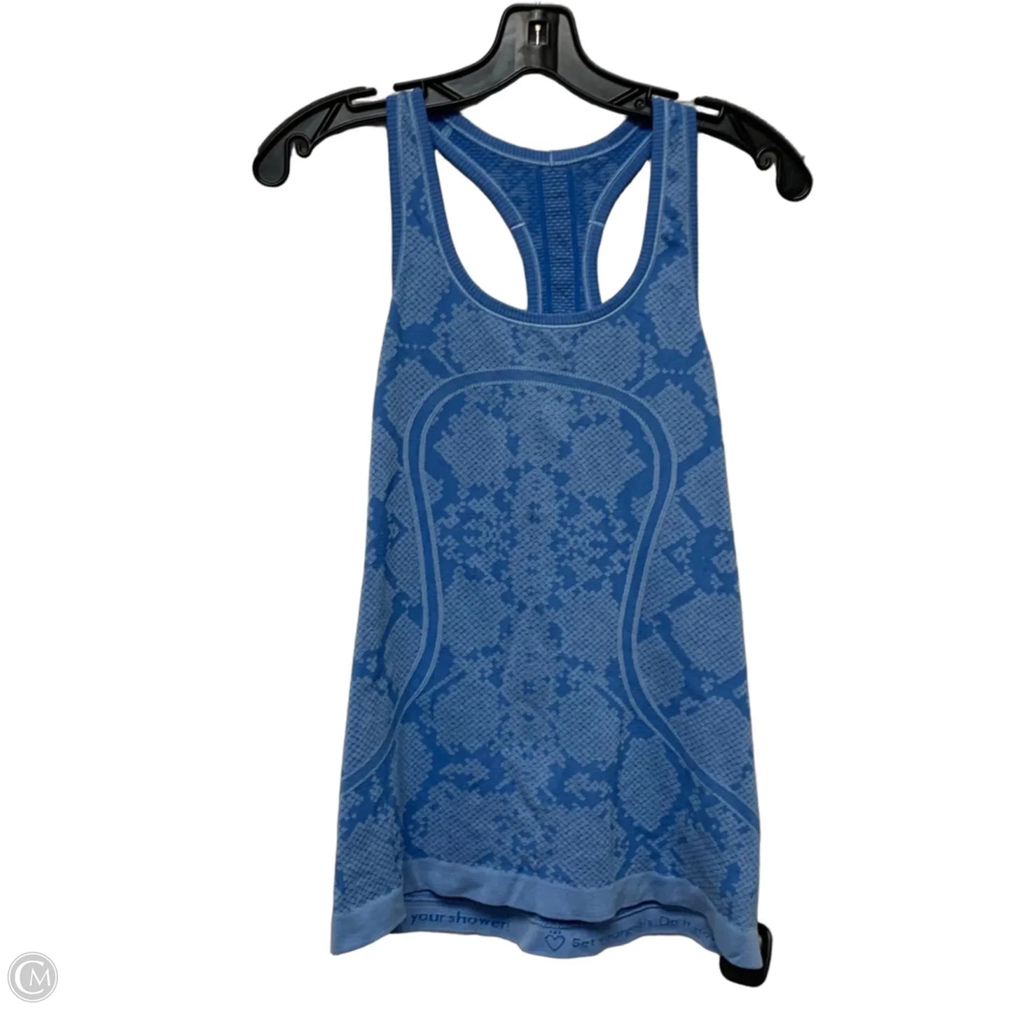 Athletic Tank Top By Lululemon In Blue, Size: M