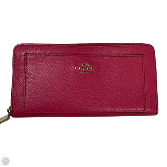 Wallet Designer By Coach, Size: Large