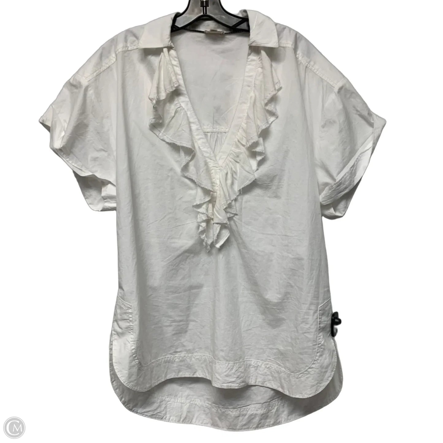 Top Short Sleeve By Pilcro In White, Size: M
