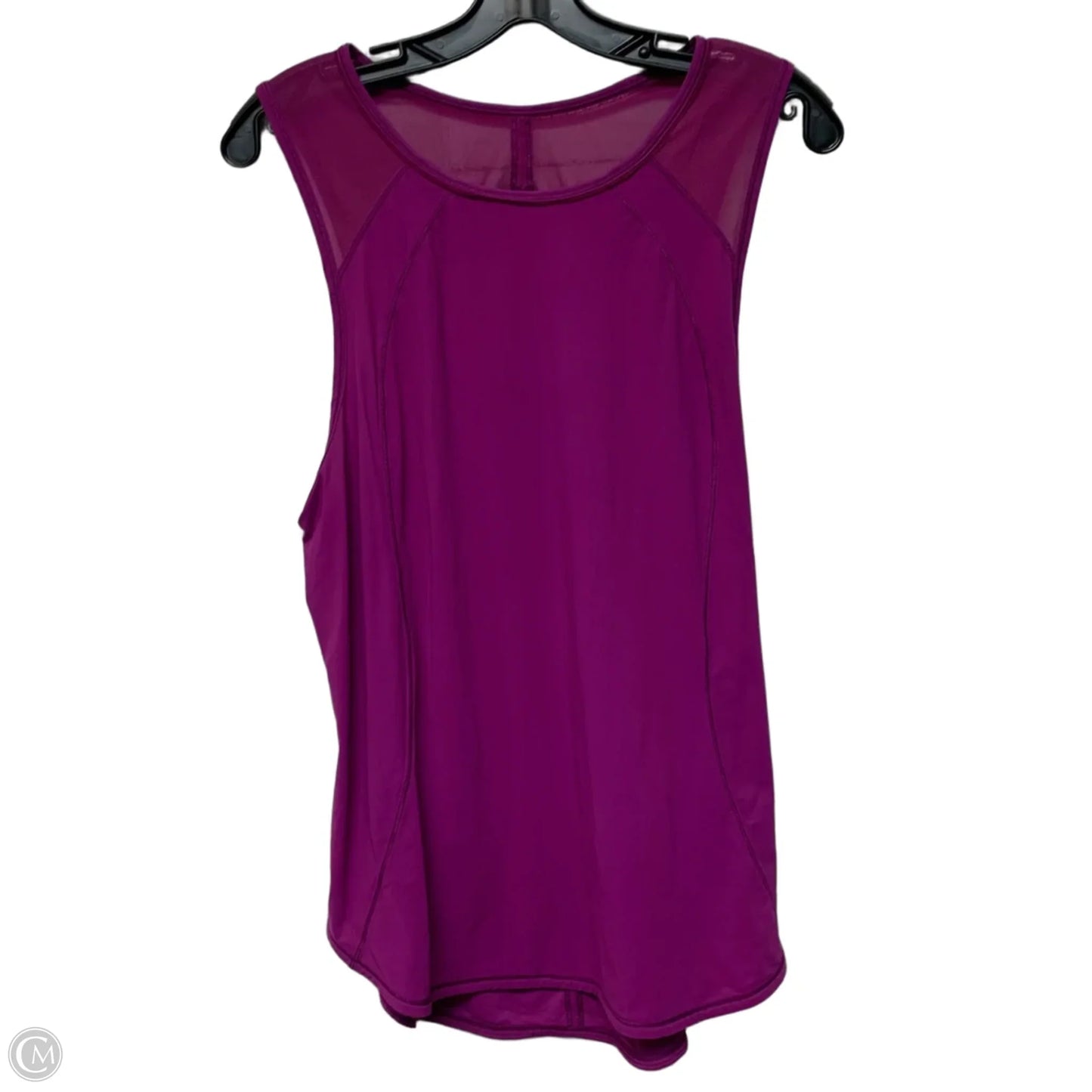 Athletic Tank Top By Lululemon In Purple, Size: L