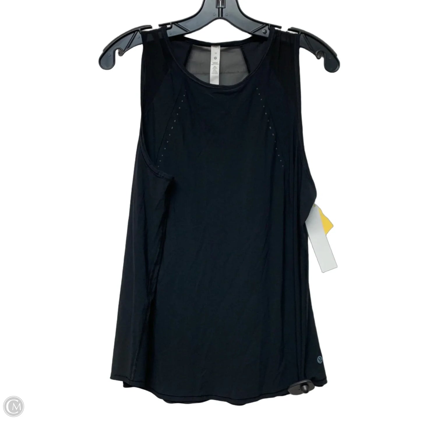 Athletic Tank Top By Lululemon In Black, Size: M