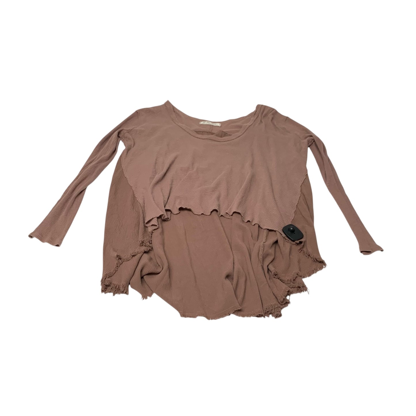 Top Long Sleeve By We The Free In Pink, Size: M