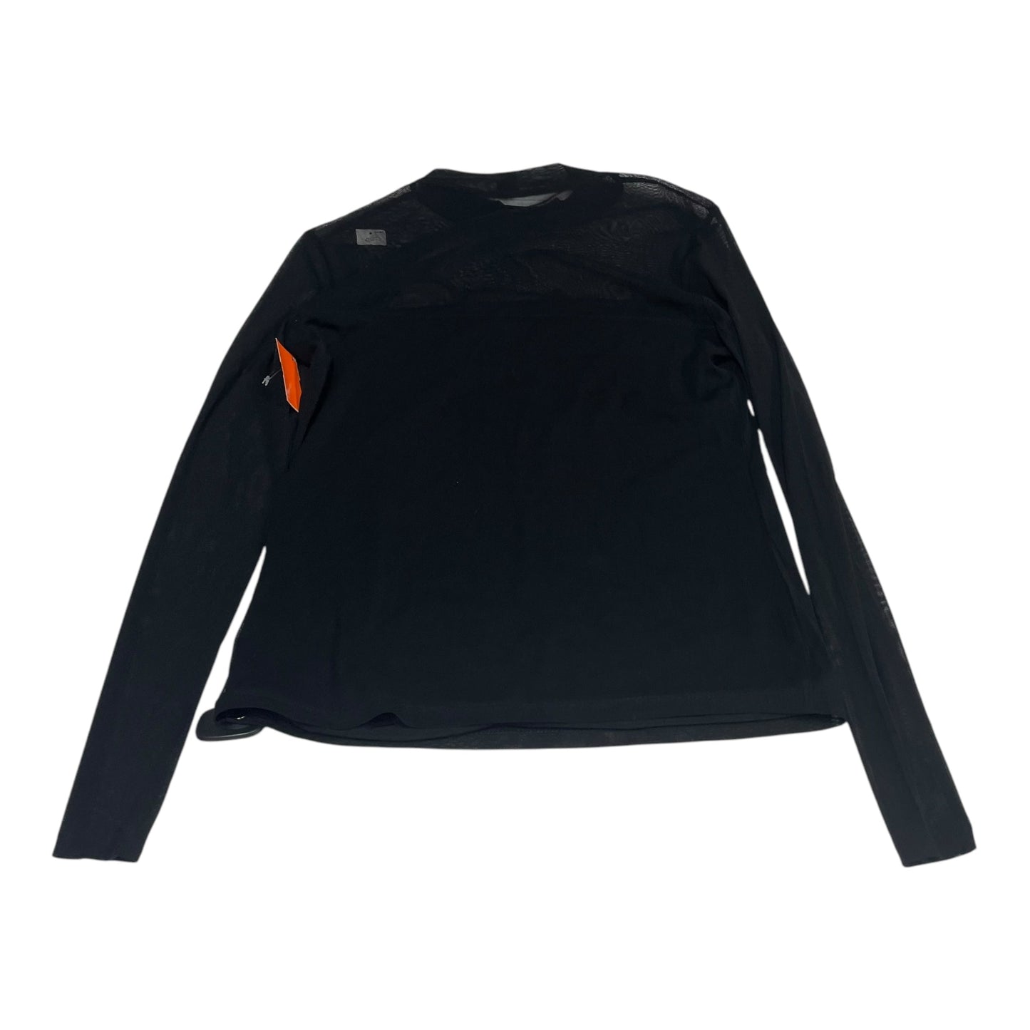 Top Long Sleeve By Banana Republic In Black, Size: M