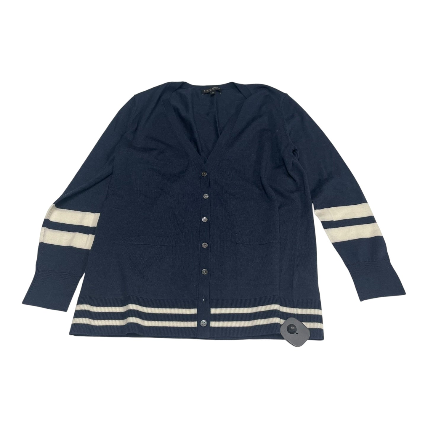 Cardigan By Banana Republic In Navy, Size: Xs
