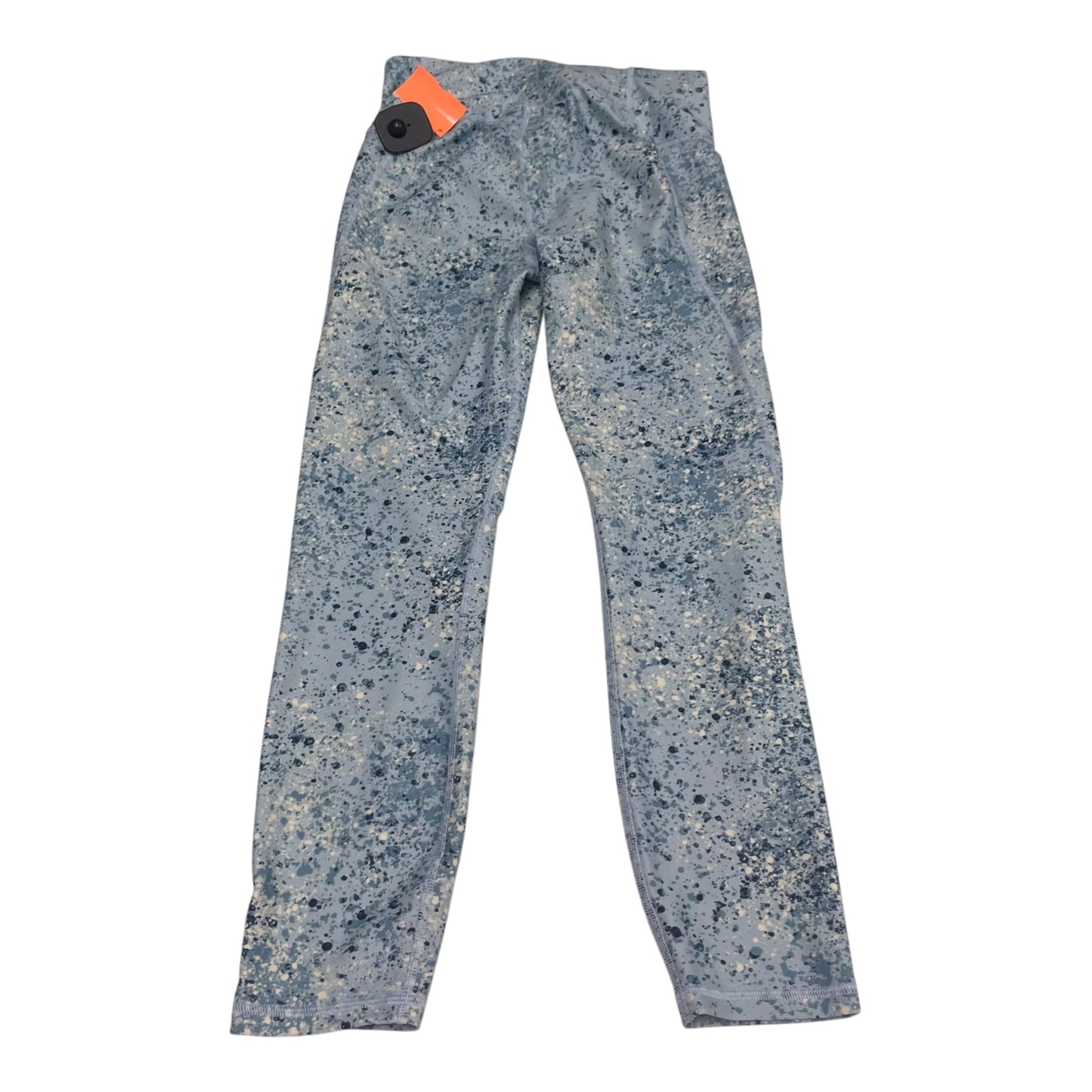 Athletic Leggings By Under Armour In Blue, Size: M
