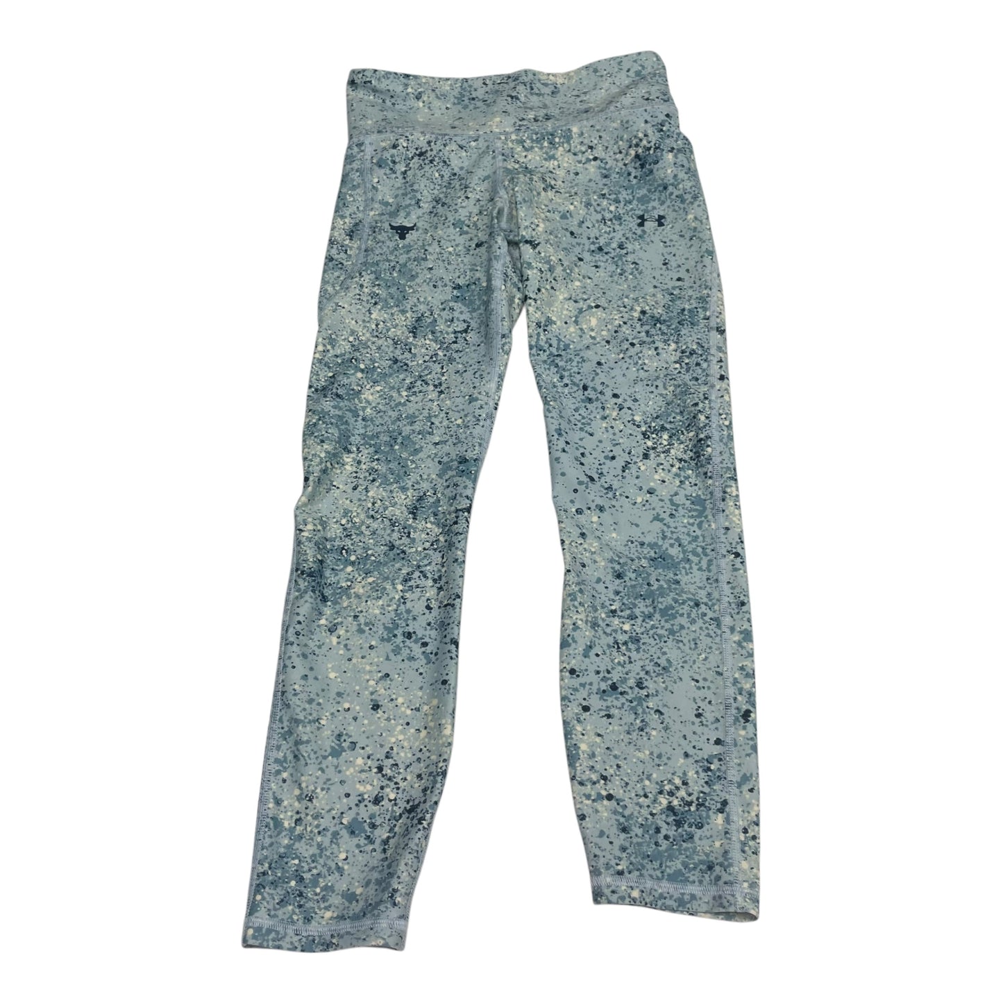 Athletic Leggings By Under Armour In Blue, Size: M