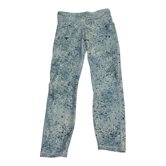 Athletic Leggings By Under Armour In Blue, Size: M