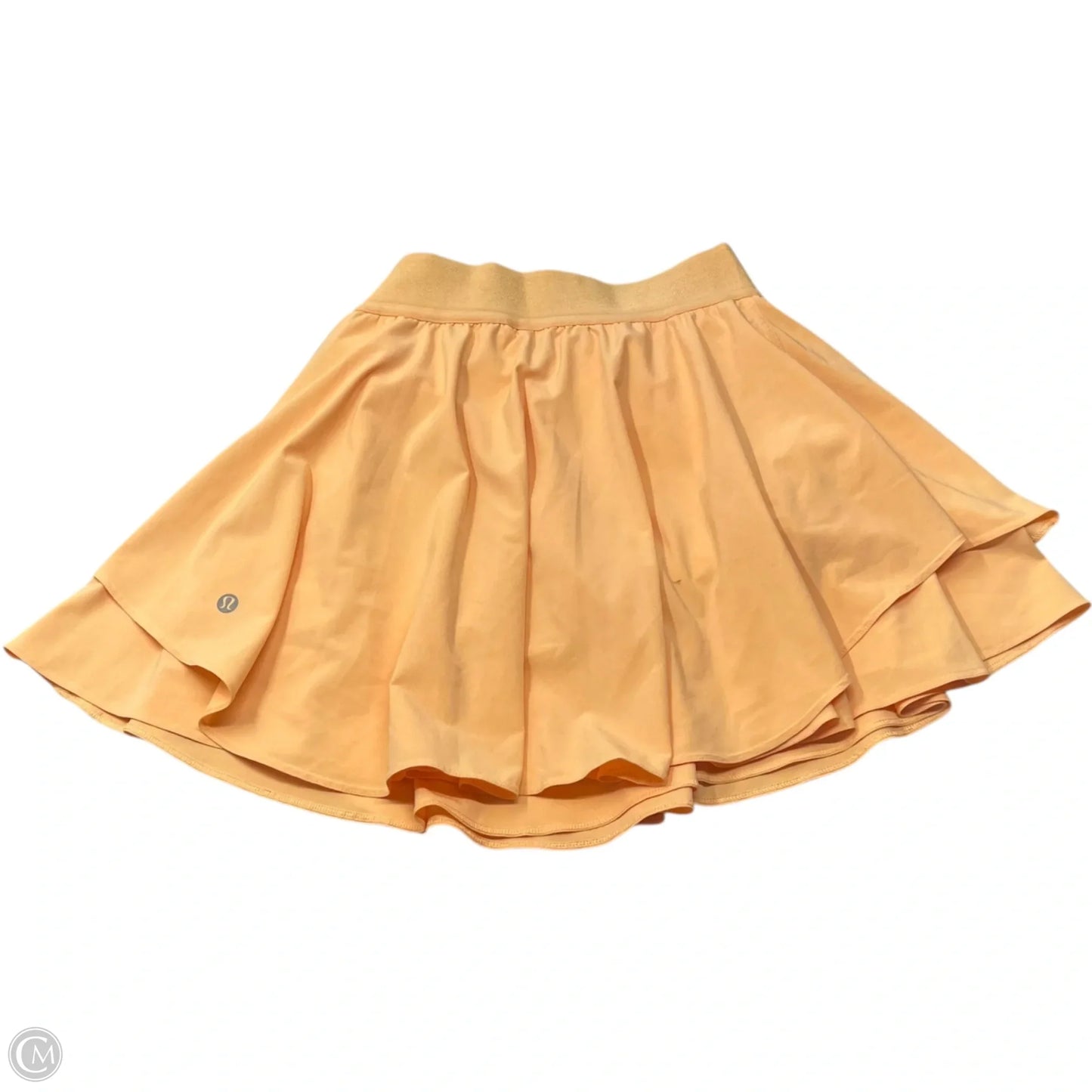 Athletic Skort By Lululemon In Peach, Size: Xs