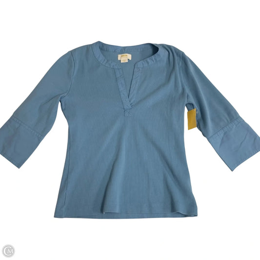 Top Long Sleeve By Maeve In Blue, Size: S