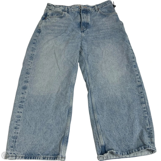 Jeans Wide Leg By We The Free In Blue Denim, Size: 8
