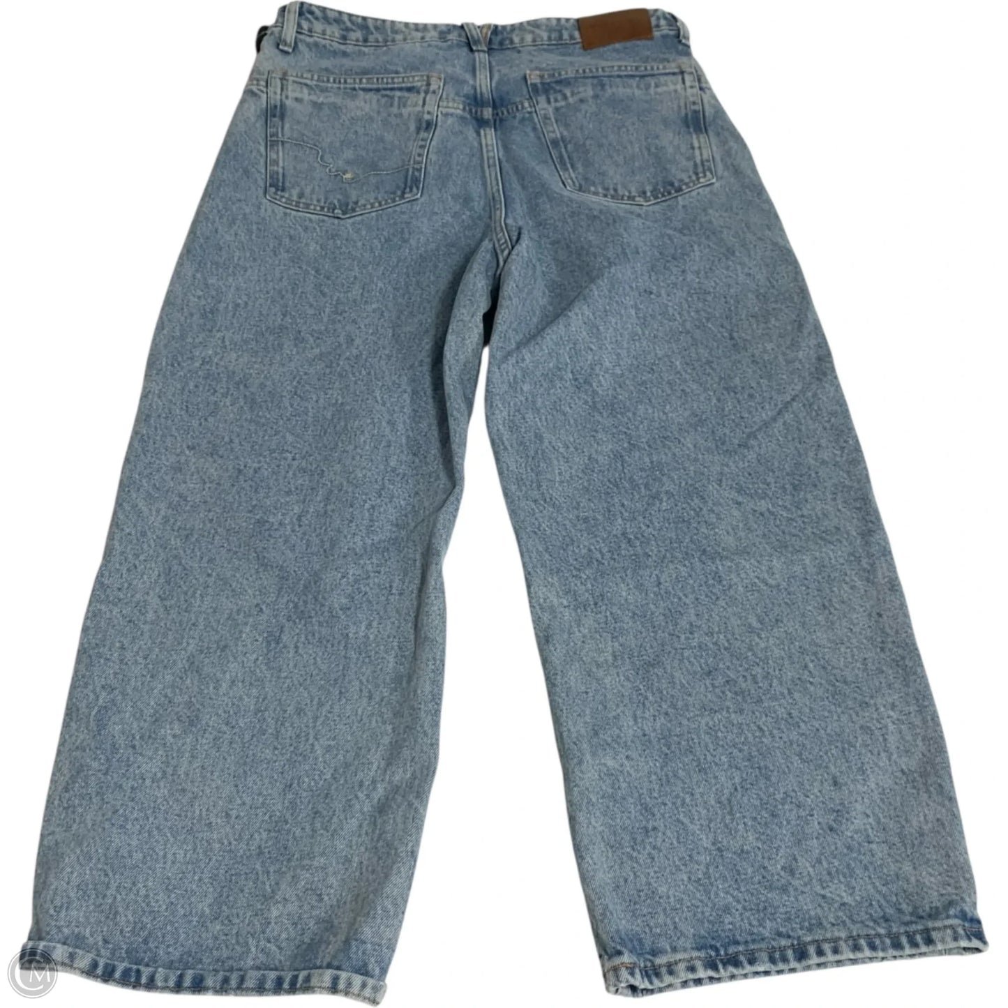 Jeans Wide Leg By We The Free In Blue Denim, Size: 8